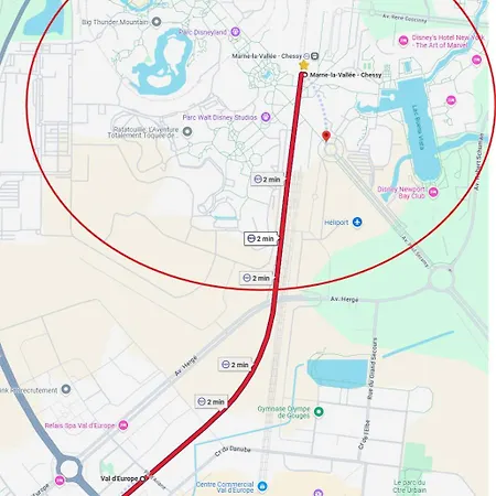 L'ilot Du Val D'europe A 2 Minutes Du Rer Et A 5 Minutes De Disneyland * Montévrain